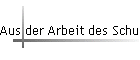 Aus der Arbeit des Schulvorstands