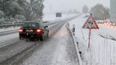 Verkehrsprobleme durch Schnee